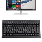 KB-301A Multimedia Notebook Mini Wired Keyboard, Arabic Version, Arabic Version – Durable Build, Easy to Use Arabic Version