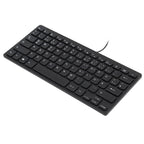 TT-A01 Ultra-thin Design Mini Wired Keyboard, German Version, German Version – Waterproof, Ultra-thin