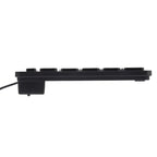 TT-A01 Ultra-thin Design Mini Wired Keyboard, German Version, German Version – Waterproof, Ultra-thin