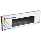 MC-689 Waterproof USB Wired Keyboard, Arabic Version, MC-689 – Waterproof