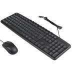 KB-8377 USB Wired Keyboard Mouse Set, KB-8377 – Durable Build, Easy to Use