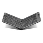 B088 Universal Mini Foldable Three-channel Bluetooth Wireless Keyboard, B088 – Bluetooth, Aluminum Alloy
