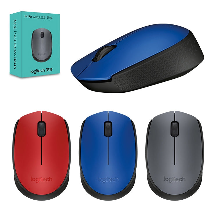 Logitech M170 1000DPI USB Wireless Mouse with 2.4G Receiver – Plug-and-play