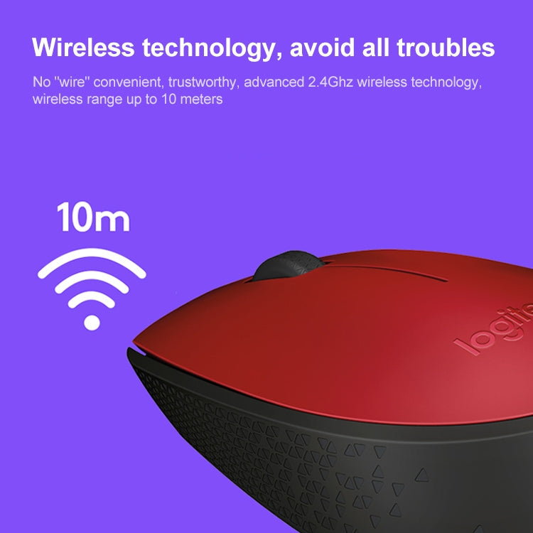 Logitech M170 1000DPI USB Wireless Mouse with 2.4G Receiver – Plug-and-play