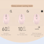 M107 4-buttons 1600 DPI 2.4GHz Wireless Rechargeable Mouse, 2.4GHz Rechargeable – Durable Build, Easy to Use