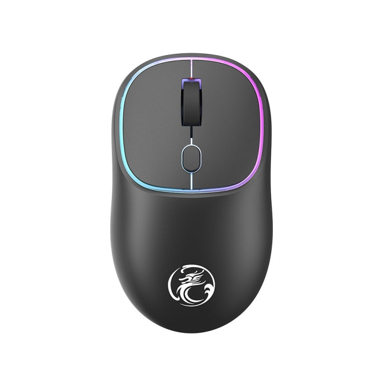 iMICE W-618 Rechargeable 4 Buttons 1600 DPI 2.4GHz Silent Wireless Mouse for Computer PC Laptop, W-618 2.4GHz – Non-slip