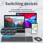 109 Three-mode Wireless Bluetooth Keyboard, Three-mode Keyboard – Bluetooth