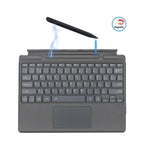 Tablet Bluetooth Keyboard Leather Case with Pen Slot – Magnetic, Leather, Bluetooth, For Microsoft Surface Pro 8 / Pro X