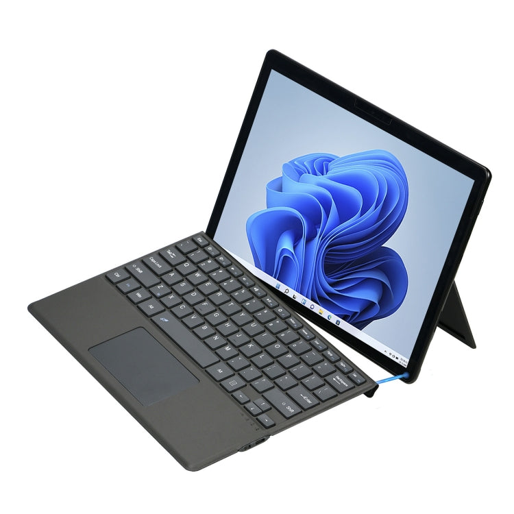 Tablet Bluetooth Keyboard Leather Case with Pen Slot – Magnetic, Leather, Bluetooth, For Microsoft Surface Pro 8 / Pro X