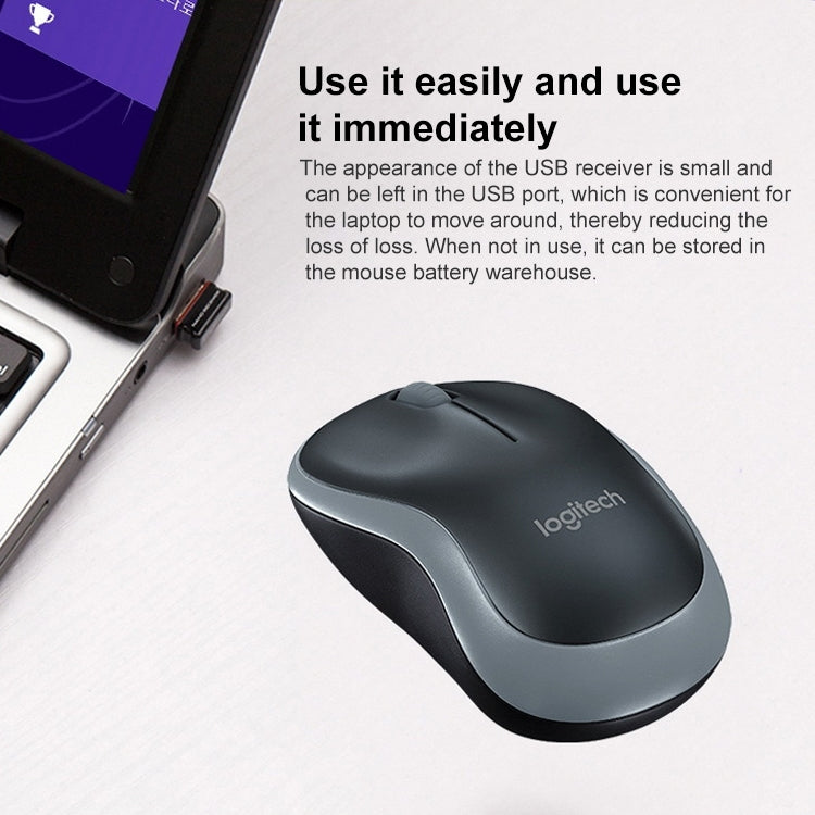 Logitech B175 3-keys 1000DPI 2.4GHz Wireless Optical Mouse – Durable Build, Easy to Use