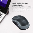Logitech B175 3-keys 1000DPI 2.4GHz Wireless Optical Mouse – Durable Build, Easy to Use