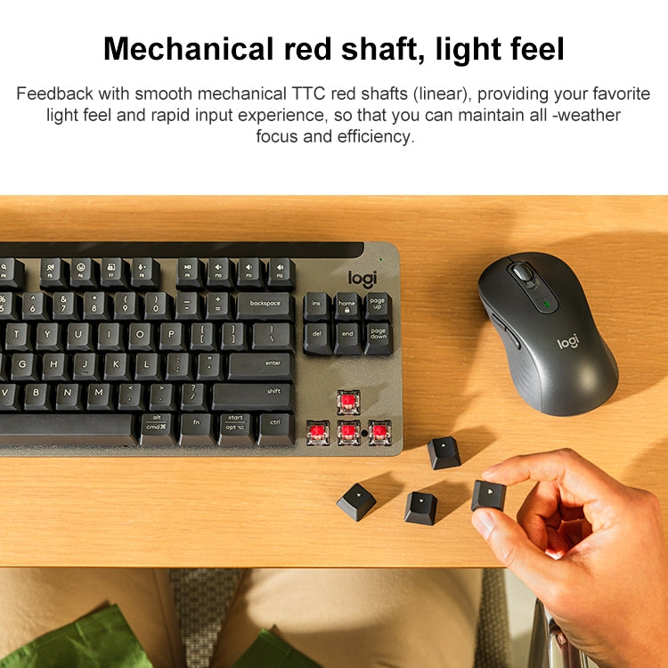 Logitech K855 Wireless Bluetooth Dual Mode Silent Mechanical Keyboard – Bluetooth