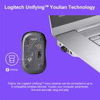Logitech M235 1000DPI 2.4GHz Ergonomic Wireless Mouse – Durable Build, Easy to Use