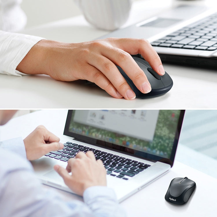 Logitech M235 1000DPI 2.4GHz Ergonomic Wireless Mouse – Durable Build, Easy to Use