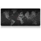 Extended Large Anti-Slip World Map Pattern Soft Rubber Smooth Cloth Surface Game Mouse Pad Keyboard Mat, Size: 80 x 30cm, Size: 80 x 30cm – Durable Build, Easy to Use