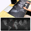 Extended Large Anti-Slip World Map Pattern Soft Rubber Smooth Cloth Surface Game Mouse Pad Keyboard Mat, Size: 60 x 30cm, Size: 60 x 30cm – Durable Build, Easy to Use
