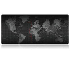 Extended Large Anti-Slip World Map Pattern Soft Rubber Smooth Cloth Surface Game Mouse Pad Keyboard Mat, Size: 60 x 30cm, Size: 60 x 30cm – Durable Build, Easy to Use