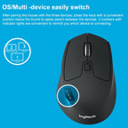 Logitech M720 1000DPI 2.4GHz Wireless Bluetooth Multimode Mouse – Bluetooth