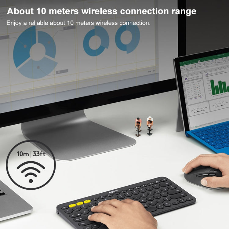 Logitech M720 1000DPI 2.4GHz Wireless Bluetooth Multimode Mouse – Bluetooth