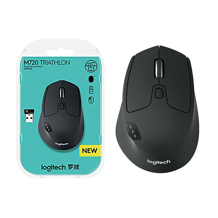 Logitech M720 1000DPI 2.4GHz Wireless Bluetooth Multimode Mouse – Bluetooth