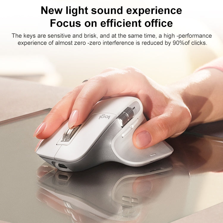 Logitech MX Master 3s 8000DPI 2.4GHz Ergonomic Wireless Bluetooth Dual Mode Mouse – Magnetic, Bluetooth
