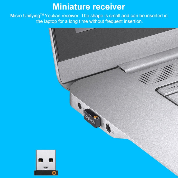 Logitech USB Wireless Receiver Wireless Mouse Keyboard Receiver – Durable Build, Easy to Use