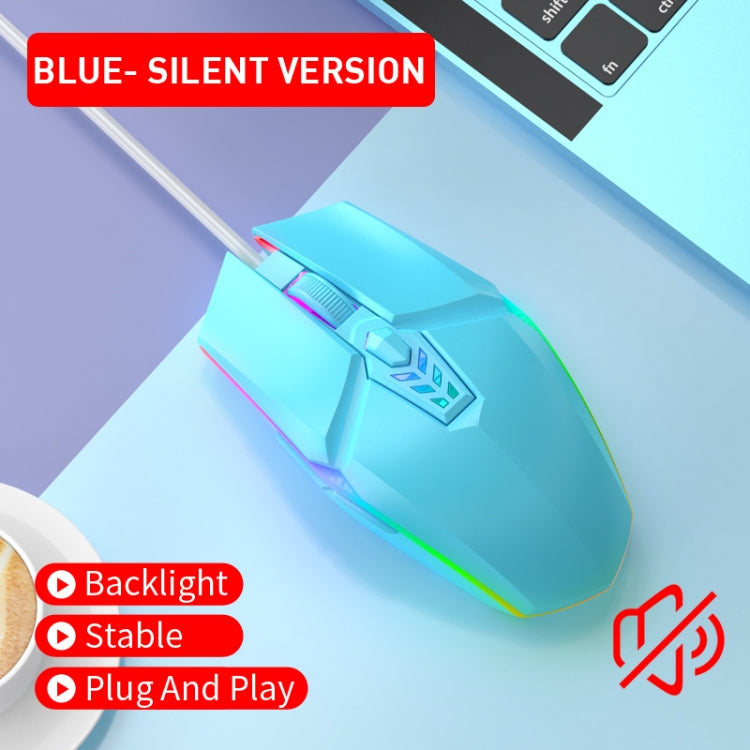 S700 Colorful Light USB Wired Office Gaming Mouse – Durable Build, Easy to Use
