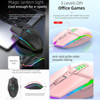 S700 Colorful Light USB Wired Office Gaming Mouse – Durable Build, Easy to Use