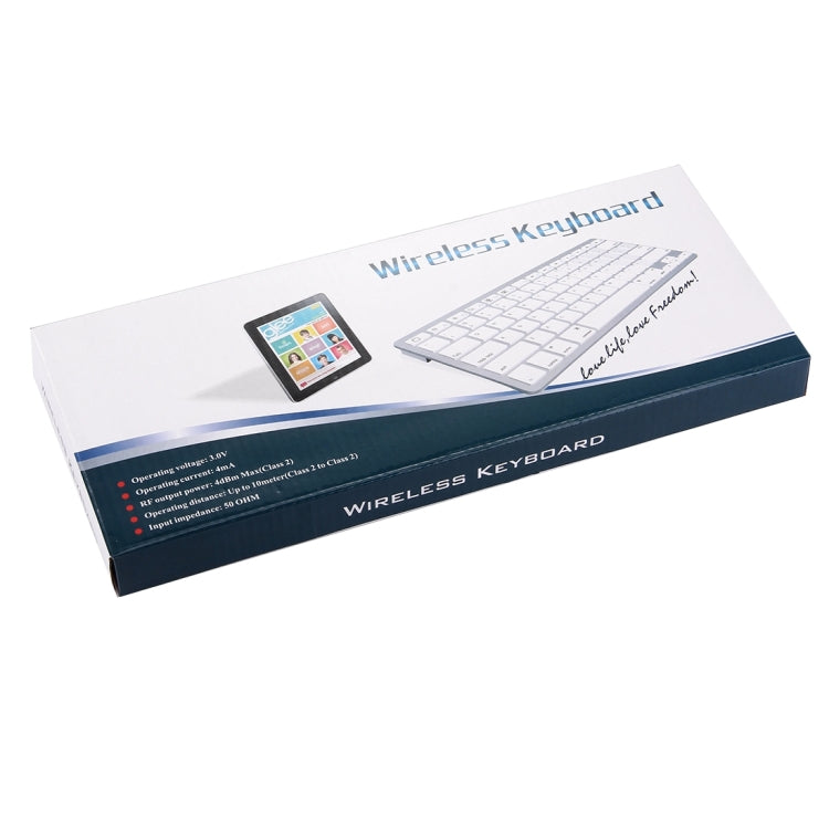 BK-3001 Bluetooth Wireless 78 Keys Ultrathin Keyboard for Windows / iPad / iPhone – Bluetooth