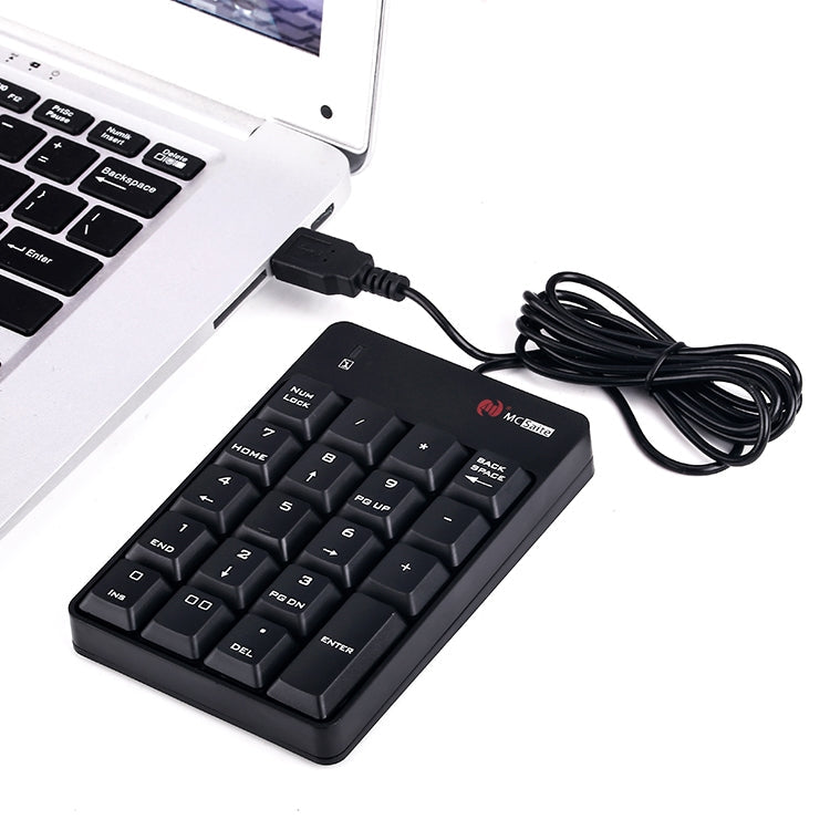MC Saite MC-051 19 Keys Wired Numeric Keyboard – Durable Build, Easy to Use Default Title