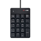 MC Saite MC-051 19 Keys Wired Numeric Keyboard – Durable Build, Easy to Use