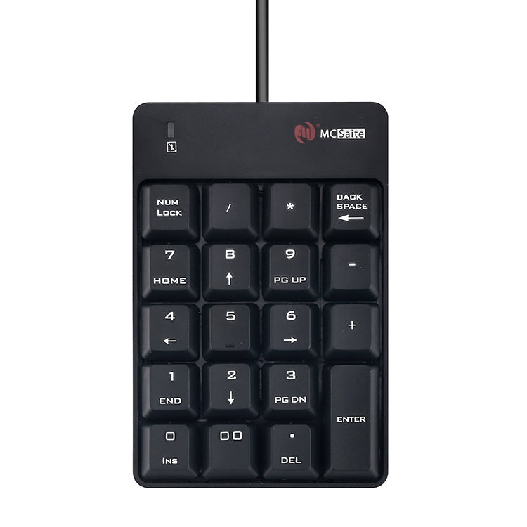 MC Saite MC-051 19 Keys Wired Numeric Keyboard – Durable Build, Easy to Use