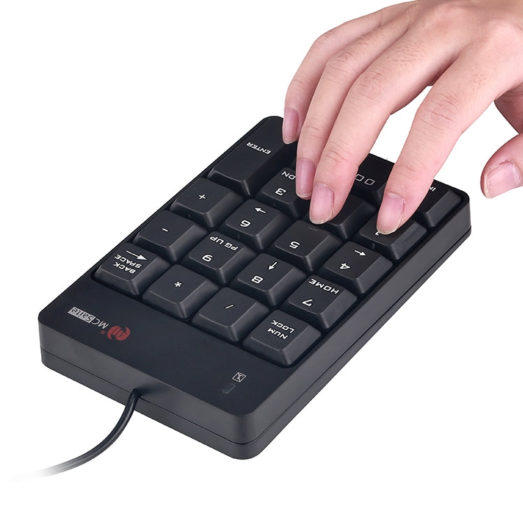 MC Saite MC-051 19 Keys Wired Numeric Keyboard – Durable Build, Easy to Use