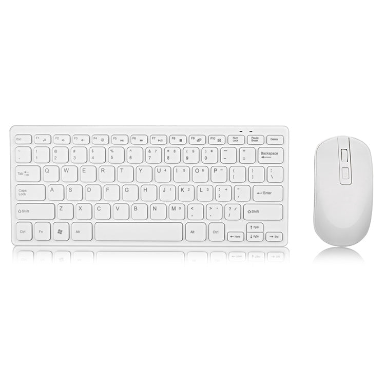 MC Saite K05 Wireless Mouse + Keyboard Set – Durable Build, Easy to Use White