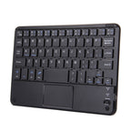 Bluetooth Wireless Keyboard with Touch Panel, Compatible with All Android & Windows 10 inch Tablets with Bluetooth Functions, 10 inch with Touch Panel – Bluetooth