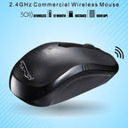 ZGB 101B 2.4GHz 1600 DPI Professional Commercial Wireless Optical Mouse Mute Silent Click Mini Noiseless Mice for Laptop, PC, Wireless Distance: 30m – Durable Build, Easy to Use