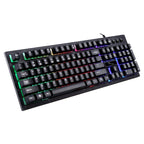 ZGB G20 104 Keys USB Wired Mechanical Feel Glowing Computer Keyboard Gaming Keyboard – Durable Build, Easy to Use
