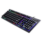ZGB G20 104 Keys USB Wired Mechanical Feel Glowing Computer Keyboard Gaming Keyboard – Durable Build, Easy to Use