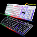 ZGB G20 104 Keys USB Wired Mechanical Feel Glowing Computer Keyboard Gaming Keyboard – Durable Build, Easy to Use