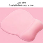 MONTIAN MF-01 Oval Slow Rebound Memory Cotton Soft Bracer Mouse Pad – Non-slip