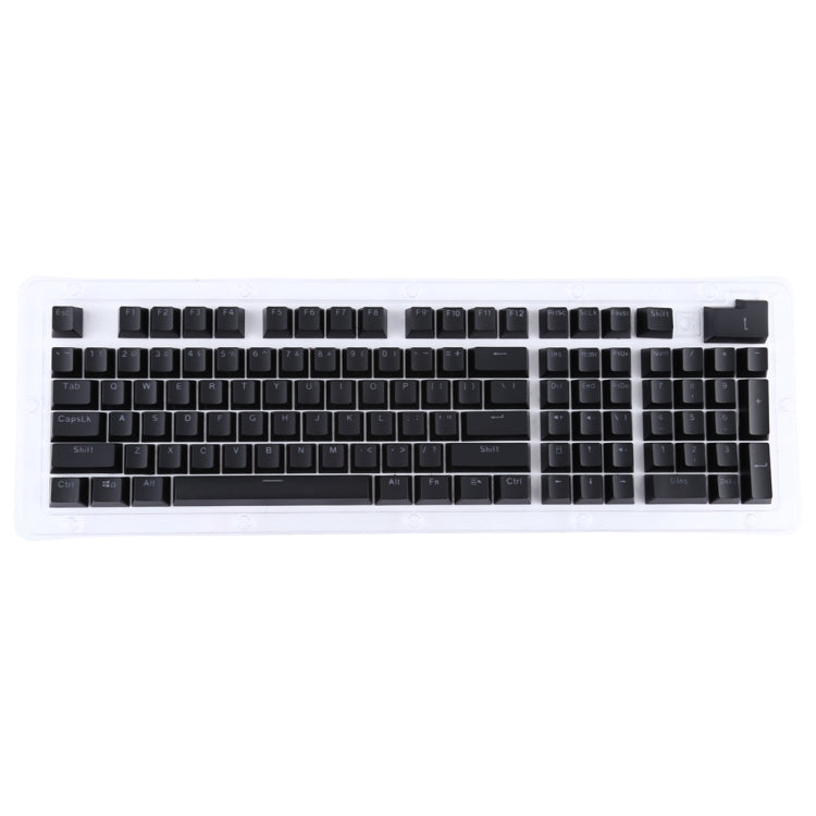 ABS Translucent Keycaps, OEM Highly Mechanical Keyboard, Universal Game Keyboard, Pink, Grey, Blue, Purple, Red, White, Yellow, Black, Orange – Durable Build, Easy to Use Black Black