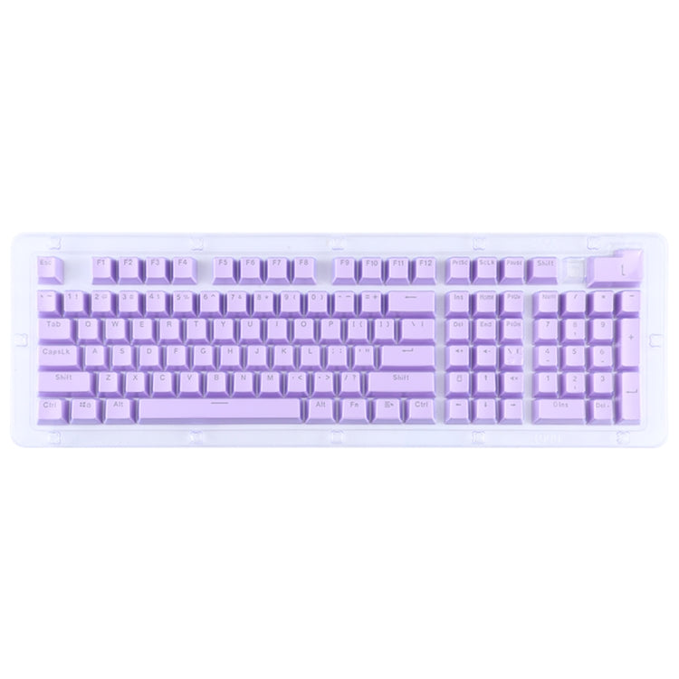ABS Translucent Keycaps, OEM Highly Mechanical Keyboard, Universal Game Keyboard, Pink, Grey, Blue, Purple, Red, White, Yellow, Black, Orange – Durable Build, Easy to Use Purple Purple
