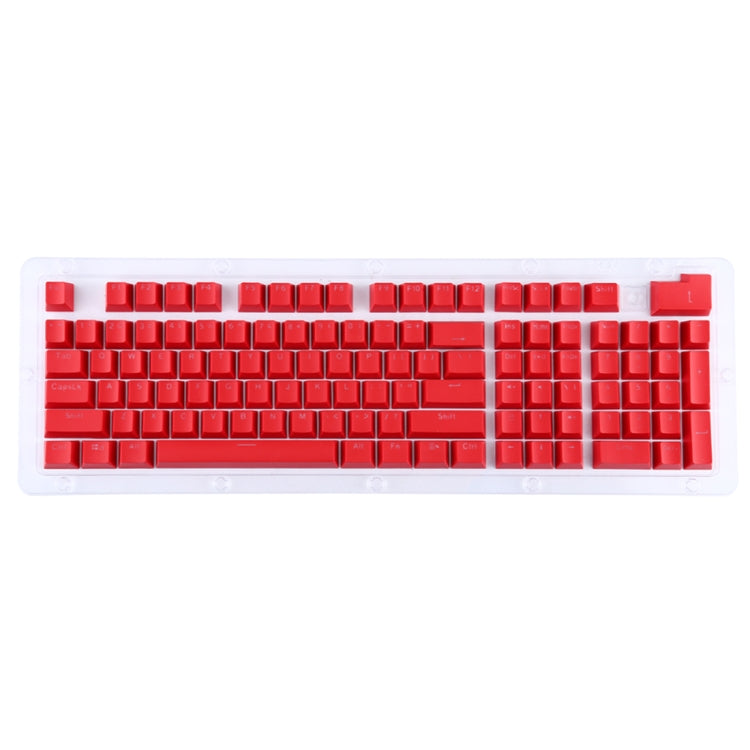 ABS Translucent Keycaps, OEM Highly Mechanical Keyboard, Universal Game Keyboard, Pink, Grey, Blue, Purple, Red, White, Yellow, Black, Orange – Durable Build, Easy to Use Red Red