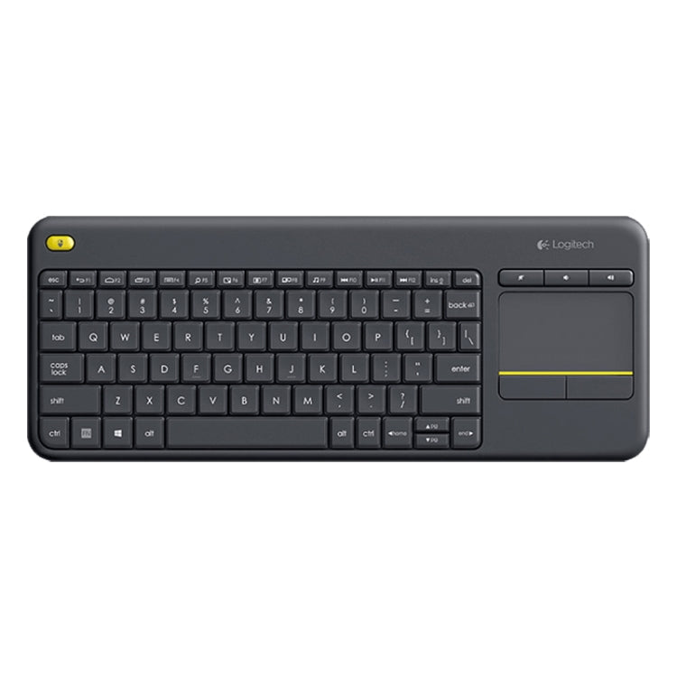 Logitech K400 Plus 2.4GHz Wireless Touch Control Keyboard, Wireless Range: 10m, Logitech K400 Plus – Touch Control