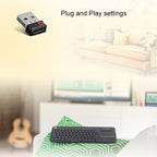 Logitech K400 Plus 2.4GHz Wireless Touch Control Keyboard, Wireless Range: 10m, Logitech K400 Plus – Touch Control
