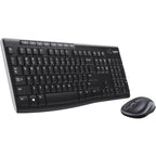Logitech MK270 2.4GHz Wireless Keyboard + Mouse Set – Durable Build, Easy to Use