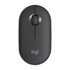 Logitech Pebble Cobblestone Shape Thin 3-keys 1000DPI Mute Wireless Bluetooth Optical Mouse, Wireless Range: 10m – Bluetooth