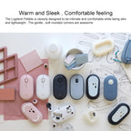 Logitech Pebble Cobblestone Shape Thin 3-keys 1000DPI Mute Wireless Bluetooth Optical Mouse, Wireless Range: 10m – Bluetooth