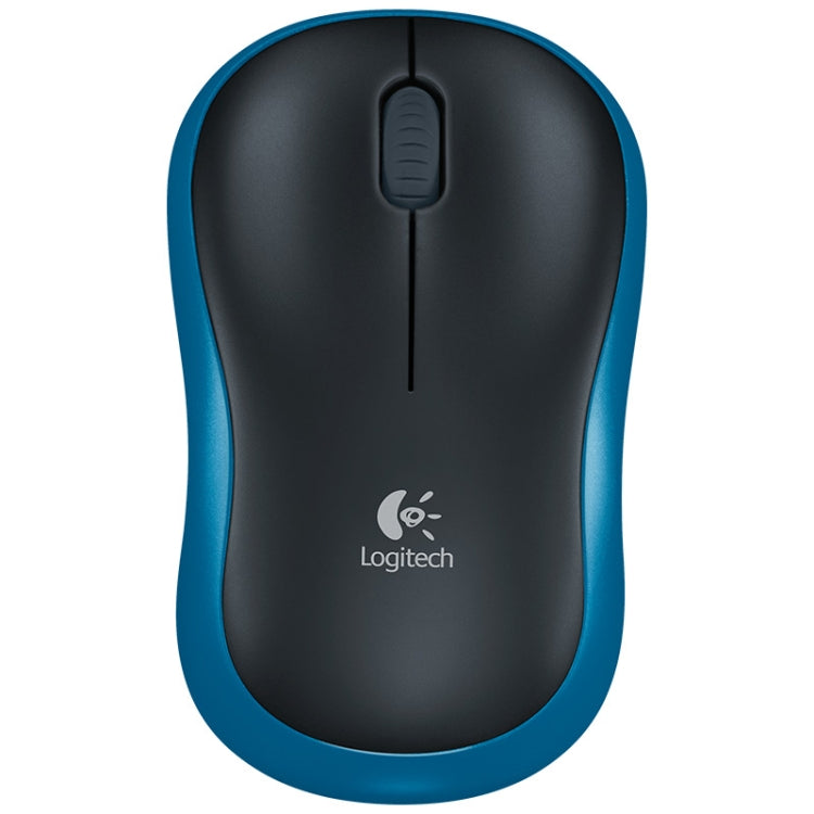 Logitech M185 2.4GHz 3-keys 1000DPI Wireless Optical Mouse, Wireless Range: 10m – Data Transmission Blue