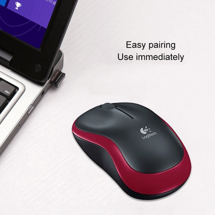 Logitech M185 2.4GHz 3-keys 1000DPI Wireless Optical Mouse, Wireless Range: 10m – Data Transmission